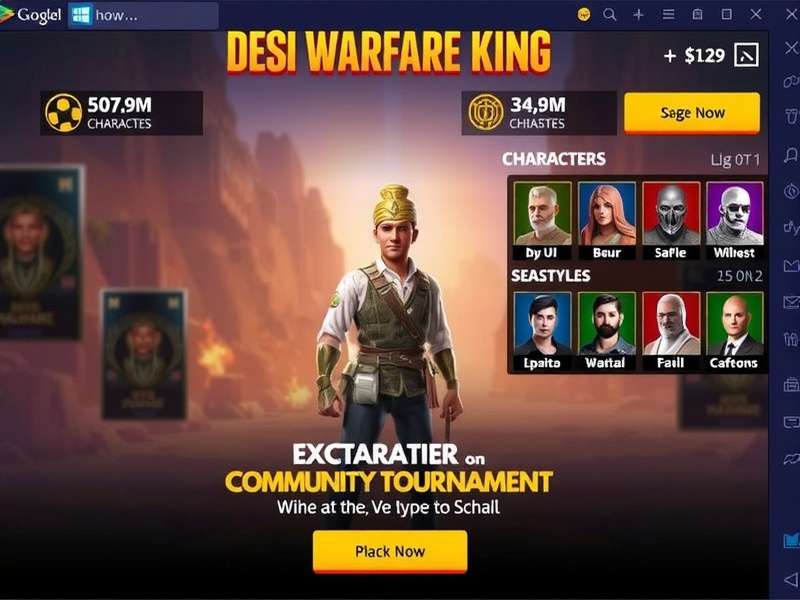Desi Warfare King community tournament